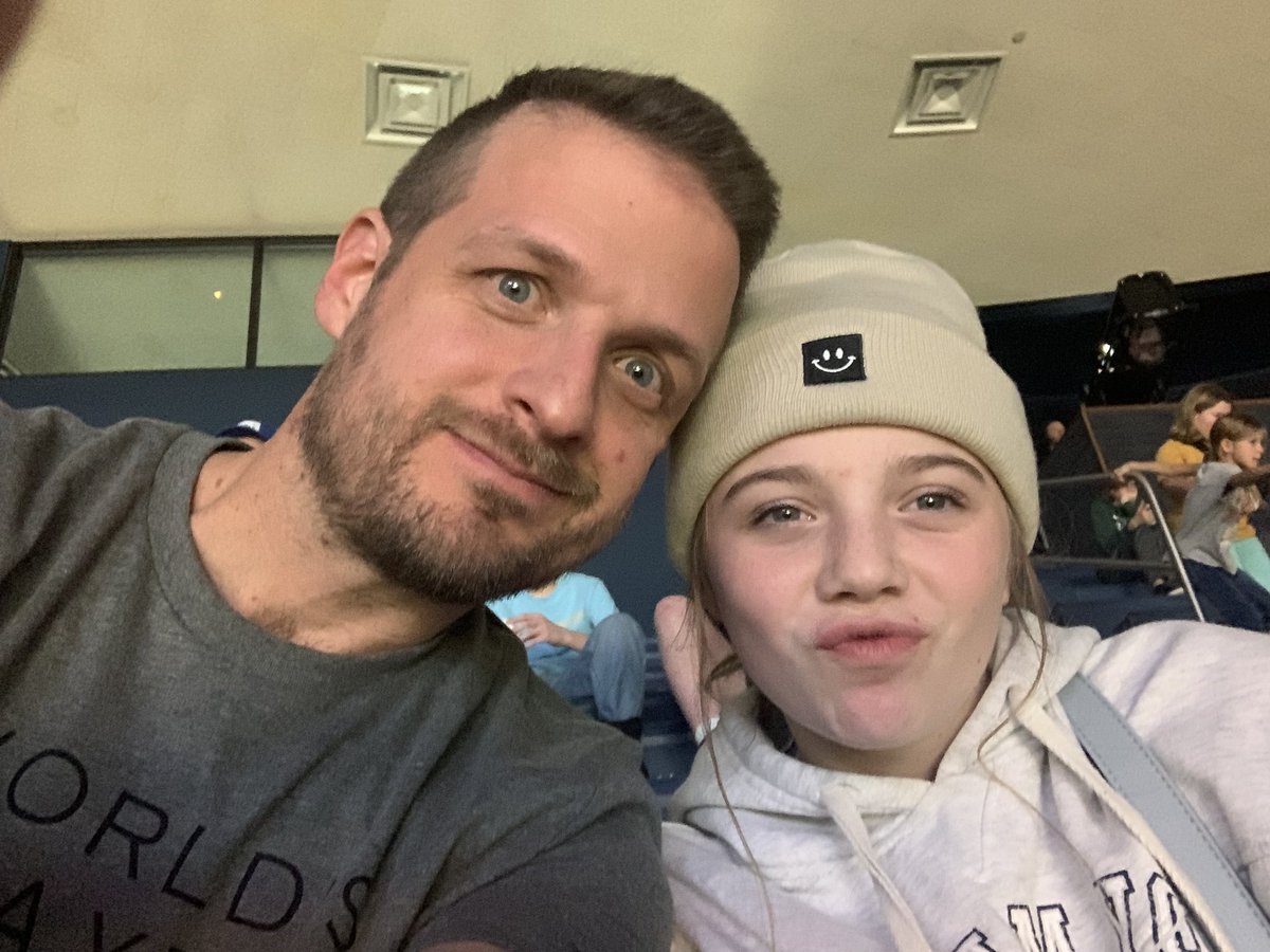 At the game for New Year’s Eve #byuhoops