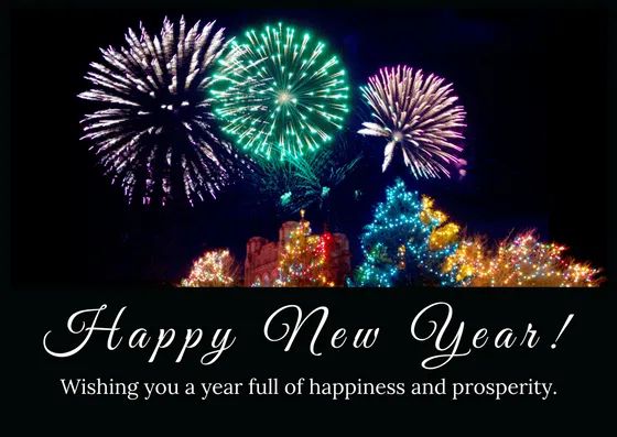 Wishing you and your family a wonderful year ahead.

Happy New Year! 🎆