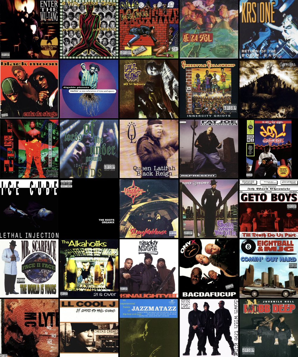 Some hip hop albums that’s turning 30 in 2023 

#hiphop #1993