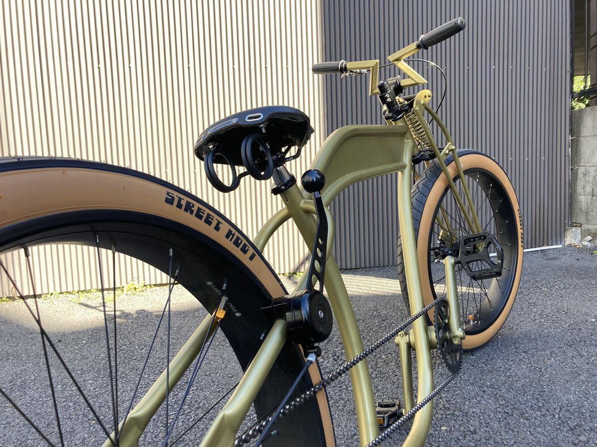 SLOWCYCLEbyLSP's tweet photo. 販売中‼︎
RUFF CYCLES 『Gringo』
◇納車予定日：1月6日以降順次販売
◇新古車、室内保管、未開封、新品パーツになります。

気になる方は、気軽にお問い合わせ下さい。

#スローサイクル #ラフサイクルズ #RuffCycles #カスタムカルチャー https://t.co/EATNSCnMQD