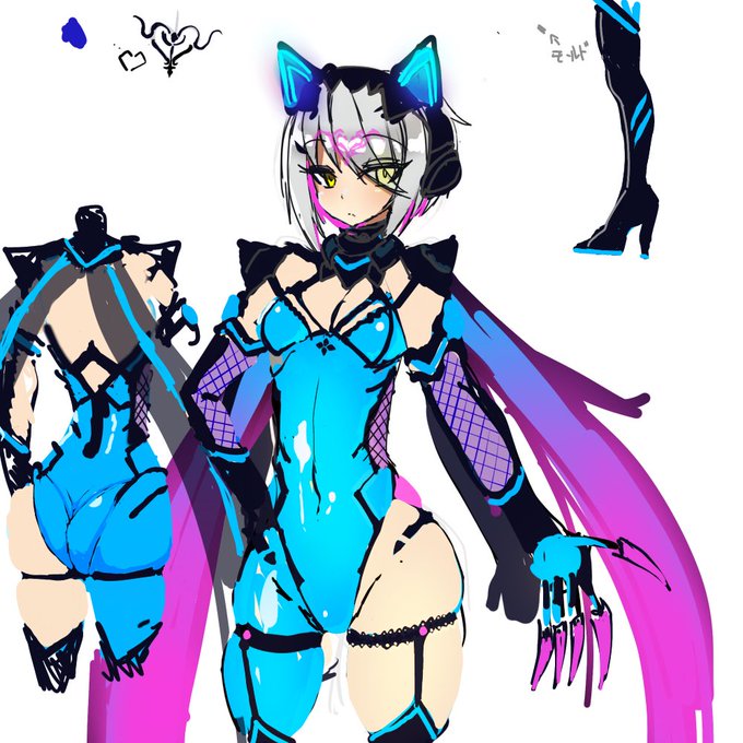 片方ふとももだしていい感じ 