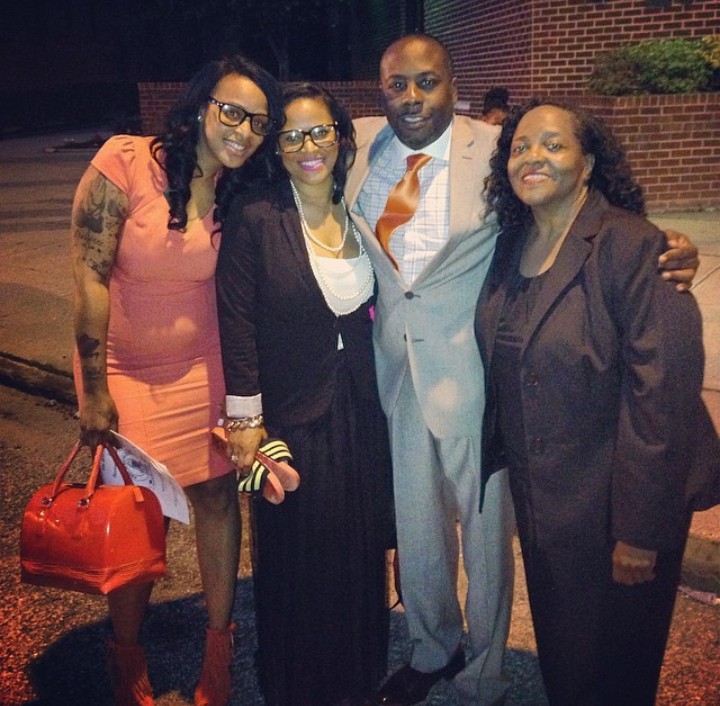 JamesMillard01's tweet photo. Mom's consecration. Congrats Min. Parker! They say preacher's kids are the worse. Lol-Well we are all here! This is our first pic together in years. I had to post despite my crooked tie. #firstappostolic #godswork #ilovemymomma https://t.co/Ig1mPzQ7rC