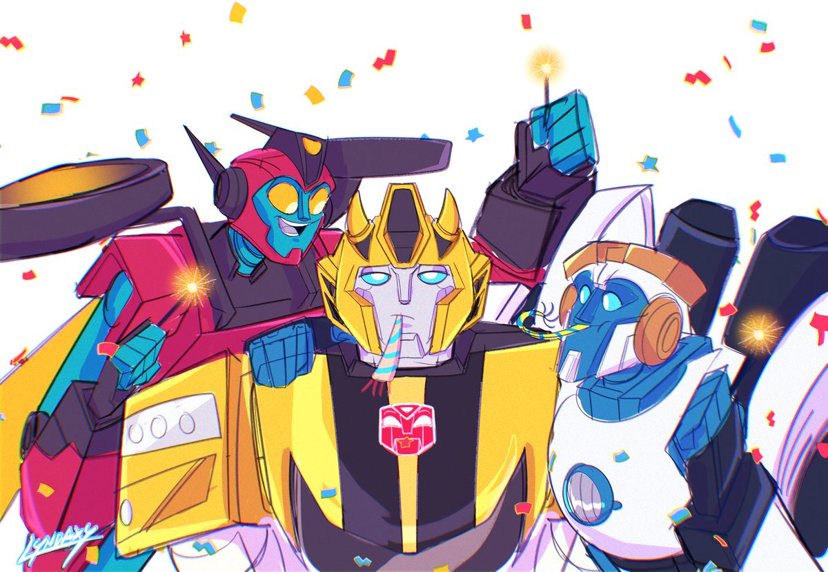 Gay Robots🎉 🤖🏳️‍🌈💖 on Twitter "🎊🎉🎇HAPPY NEW YEAR 2023!!! 🎇🎉🎊 transformers maccadam 