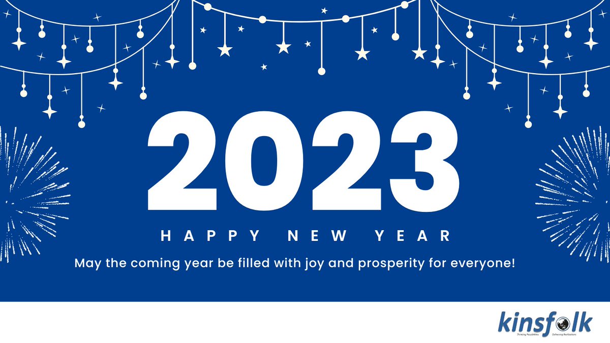 Kinsfolk wishes you and your family a Happy New Year. May the new year bring with it loads of joy and success to everyone.

#newyear #newyearseve #happynewyear