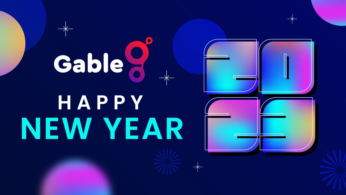 Gable_Appchain's tweet photo. 🚀Happy New Year🎊

🔥Everything starts a new with the New Year coming
🎯May your new year be filled with the happiest things and your days with the brightest promise

#Gable #HappyNewYear #Appchain https://t.co/kg31Cymd8A