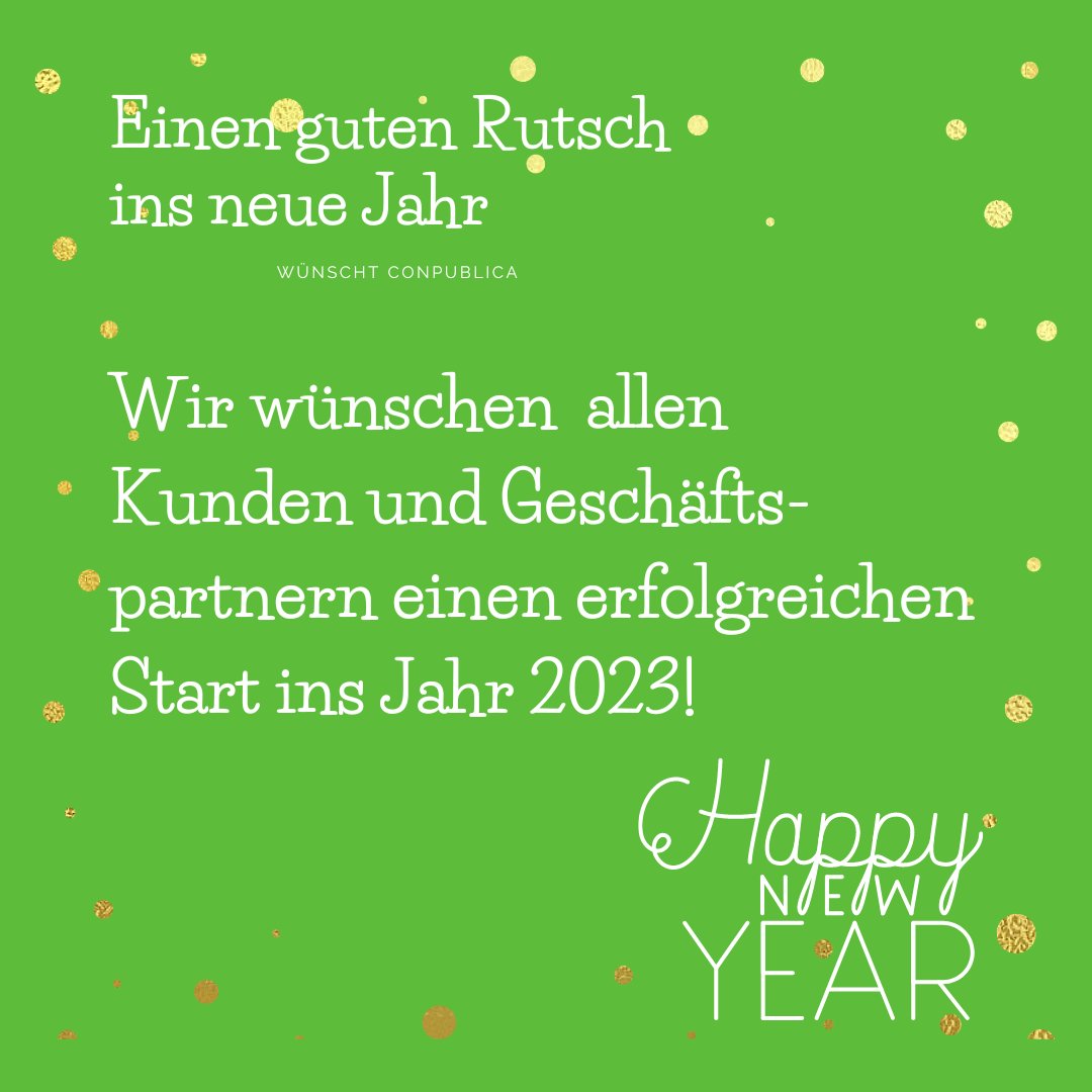 conpublica's tweet photo. Es geht wieder los. 2023 wird unser Jahr. Bist du dabei? #happynewyear https://t.co/uDaKlqz01a