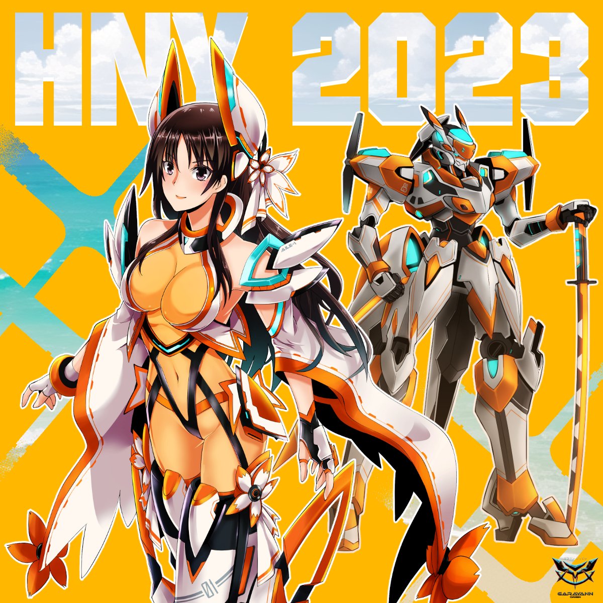 「#HappyNewYear  」|ONEGAI PROJECT👾SUNBREAK SCARのイラスト