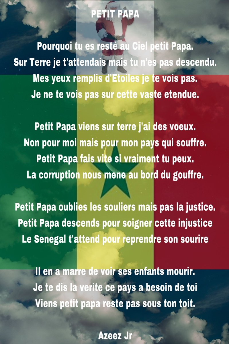 FatherZeez's tweet photo. #PetitPapa
#MëneFune
#BindKat
@SSaaliou_G waxal ak waaji reewmi soxlana ko https://t.co/FxDEnqSMZY