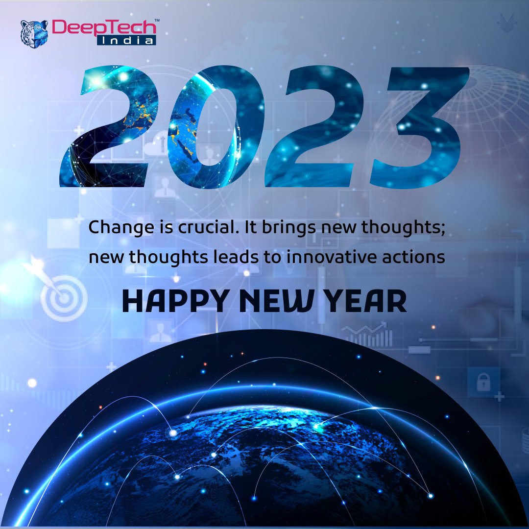 DeepTechGlobal's tweet photo. Wishing all a wonderful and happy new year 2023
@SridharKosaraju #DeepTech #DeepTechIndia #APStartups @TheAPStartups @TheNaipunya https://t.co/uz0Uk73zyx