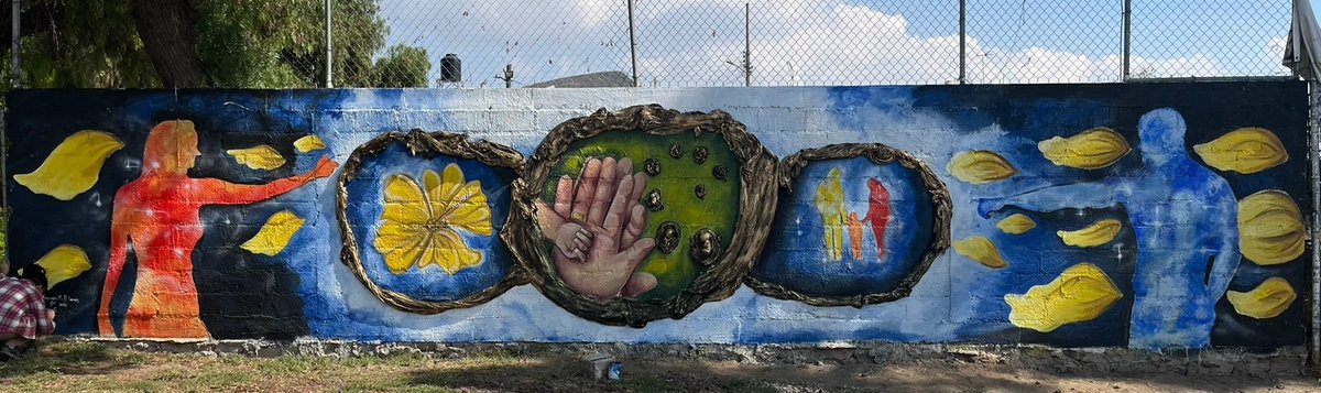 🚨 FIN DE AÑO 🚨

🌟 Llegamos al final del 2022 y con ello una gran noticia, 🤗 hemos logrado culminar el tercer mural de la serie Amar es Vida. 🎊 

🪄 Agradecemos a todos por su colaboración, mantenganse pendientes de más noticias... ✨