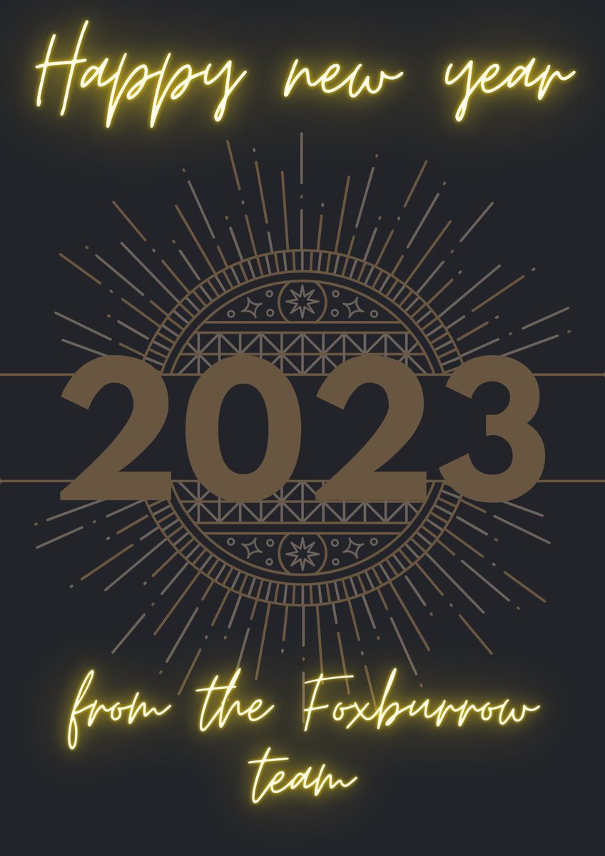 2022

What a year! 

Wishing you and your families a happy new year!

#NYE #Celebrations #FoxburrowFamily