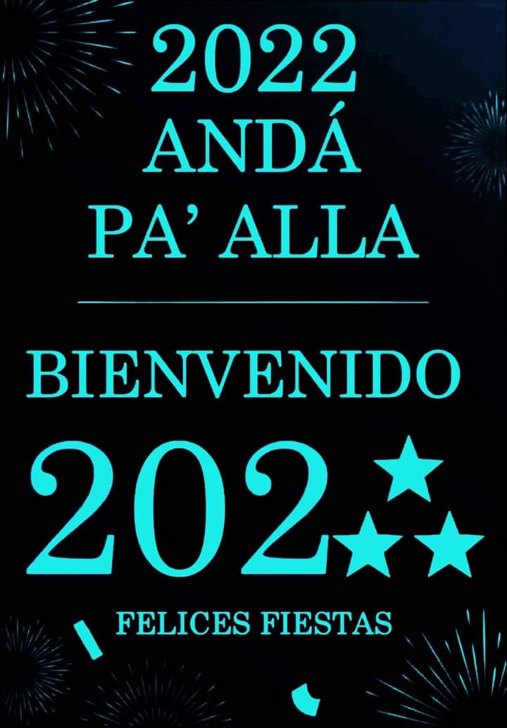 #FelizAñoNuevo para todos todas todes 🥰💚✌️Felicidades  !!!