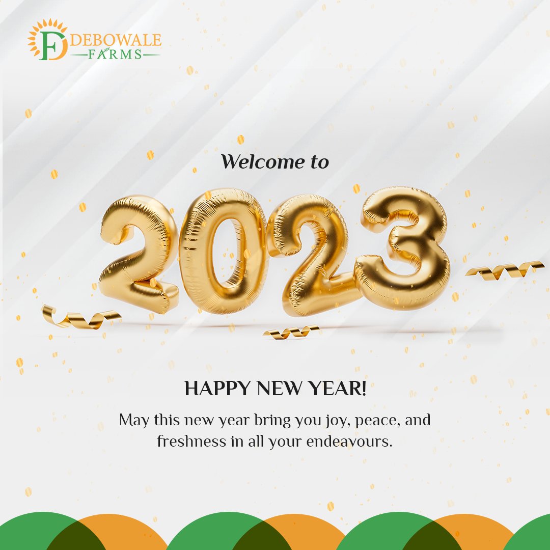 Happy New Year 🎊🎉

#screenhouse #bellpepper #womeninagric #vegetables #farmersinnigeria #farmersinogunstate #carrotsfarming #debowalefarms #yam #cucumber #sweetcorn #okra #seedyam #agriculture #farm #happynewyear2023  #january1st