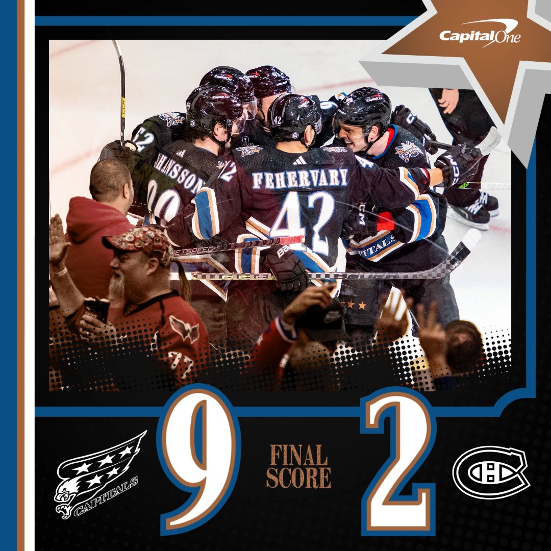 Capitals's tweet image. THE BIRD IS THE WORD

#CapsHabs | #ALLCAPS