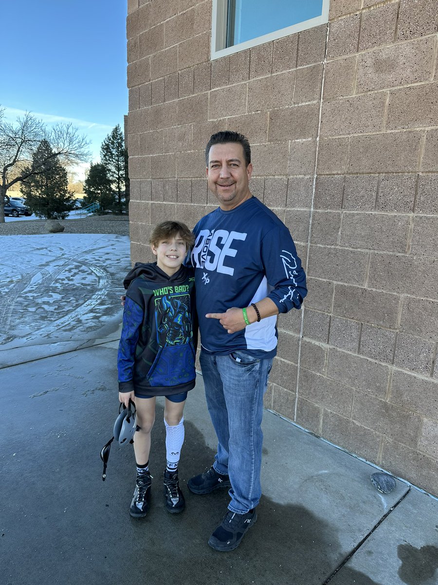 LJMaximo's tweet photo. The Kid did it again! 1st tournament of the wrestling season and takes it down!! Happy New Year- #VinnyTheJet #RidgeWrestlingClub #TTown #Pueblo #SunsetInn #TheChamp https://t.co/V6T78HsoOh