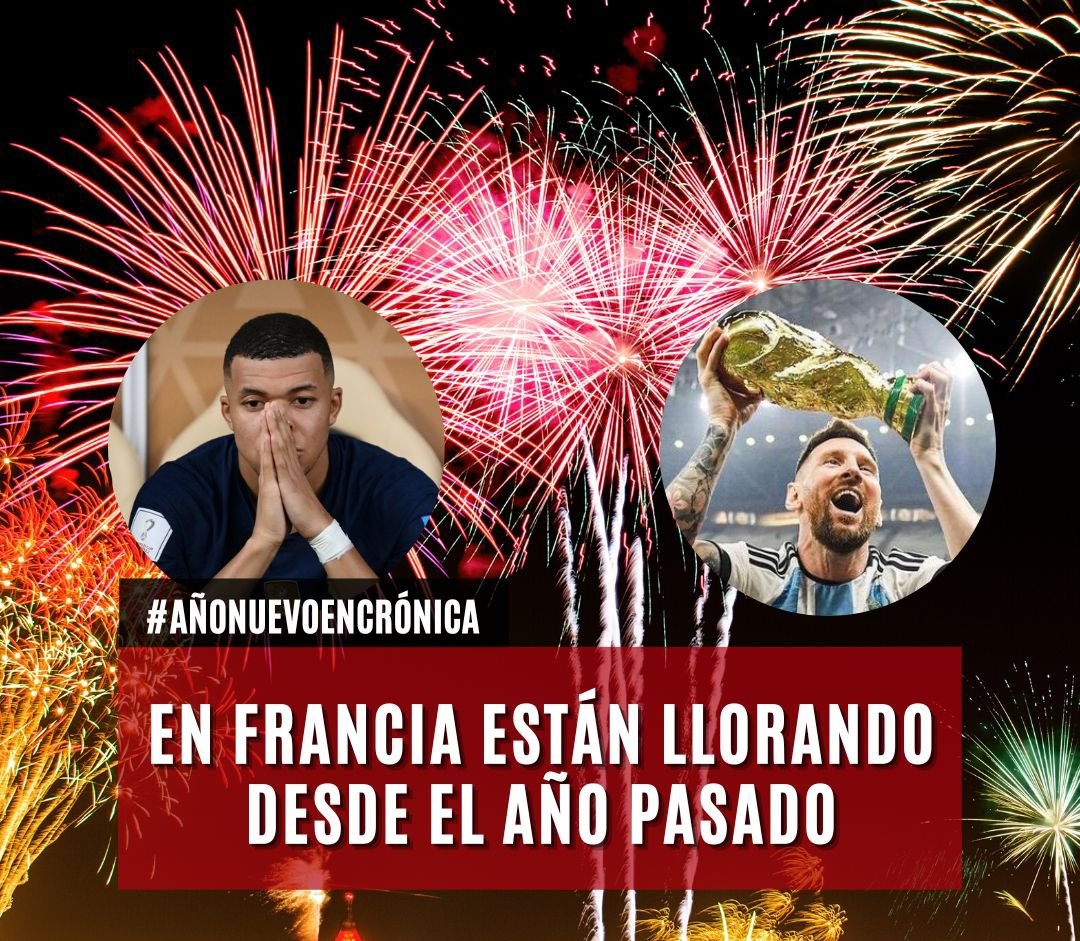 Ya es año nuevo en Francia.