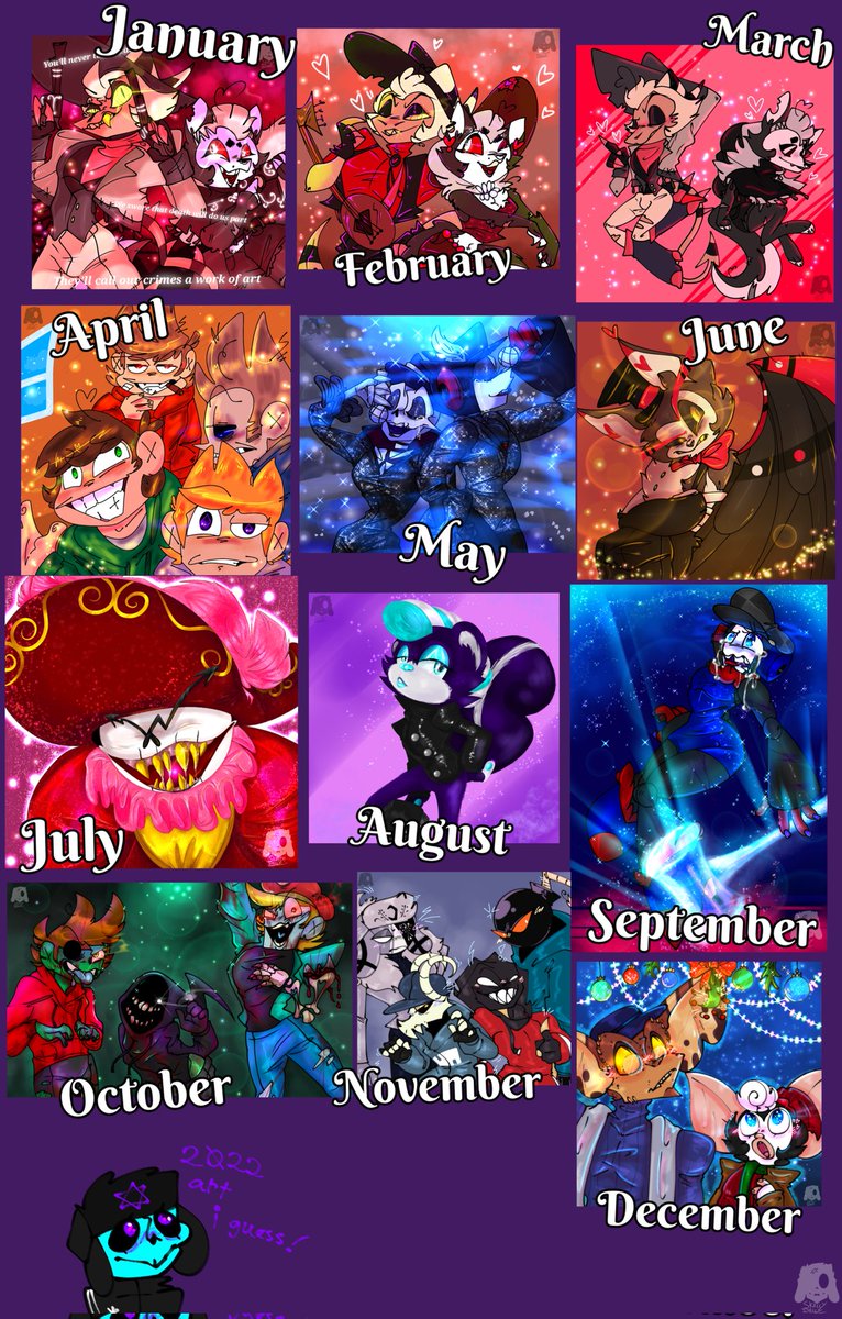 Skelly_Delly's tweet image. #2022Recap on my art, my fixations were strong this year 💀

#HappyNewYear2023