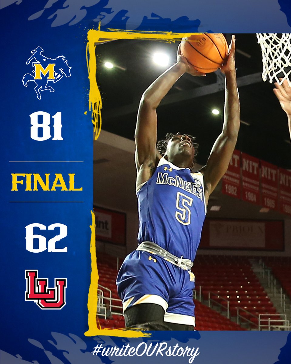 .<a href="/McNeeseMBB/">McNeese Men’s Basketball</a> with the Big Dub on the road over Lamar to open <a href="/SouthlandSports/">Southland Conference</a> play.