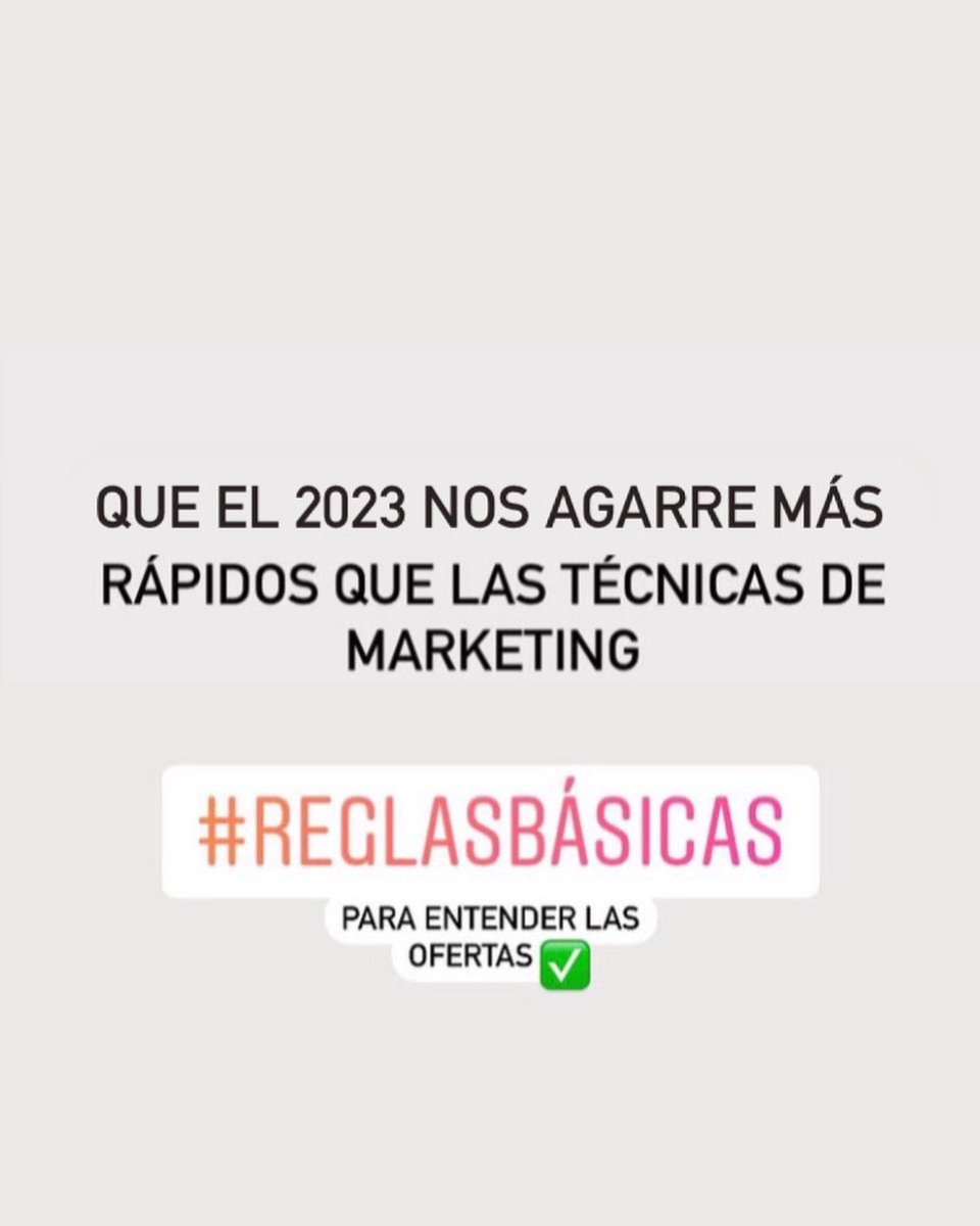 PreciosRosario2's tweet photo. Que el 2023 nos agarre más rápidos que las técnicas de marketing
Feliz año 🎊 #PreciosRosario https://t.co/sWgLLzlW3N