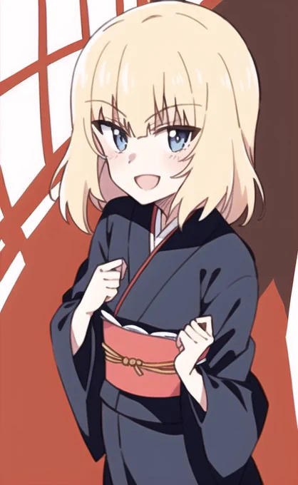 #NovelAI 初詣カチューシャ様!( *¯ ꒳¯*) 
