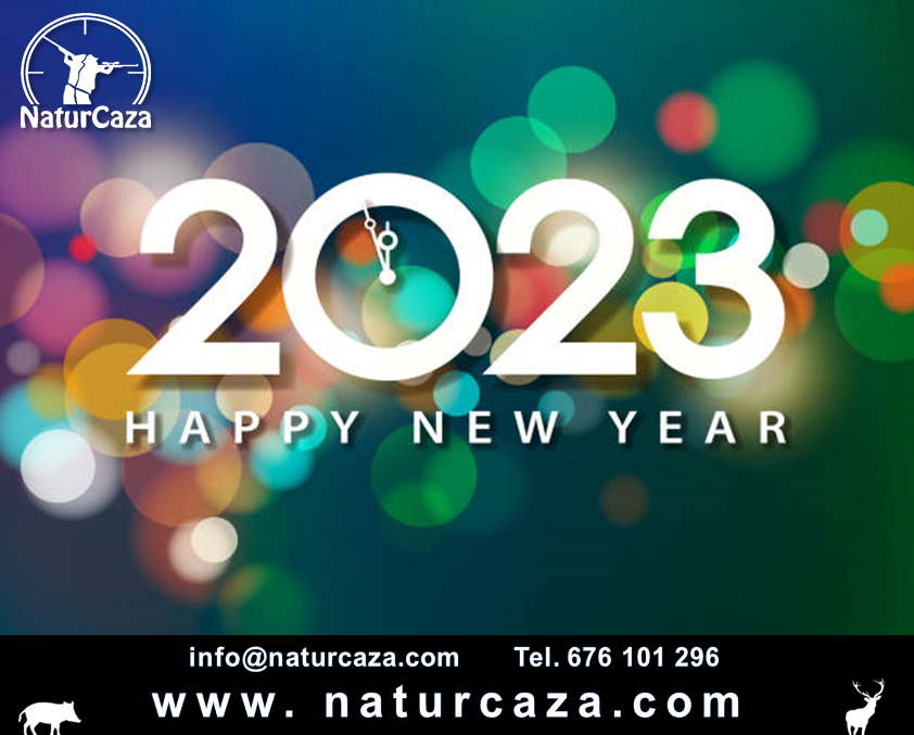 🥂 FELIZ AÑO: El equipo de Naturcaza les desea un #FelizAño
☎️ 676101296 o naturcaza.com #Feliz2023 #HappyNewYear #BonneAnnée #Eingutesneuesjahr #FelizAnoNovo #Сновымгодом #Monterias #Recechos #OjeodePerdiz #HuntinginSpain #Navidad #Caza #SpanishIbex