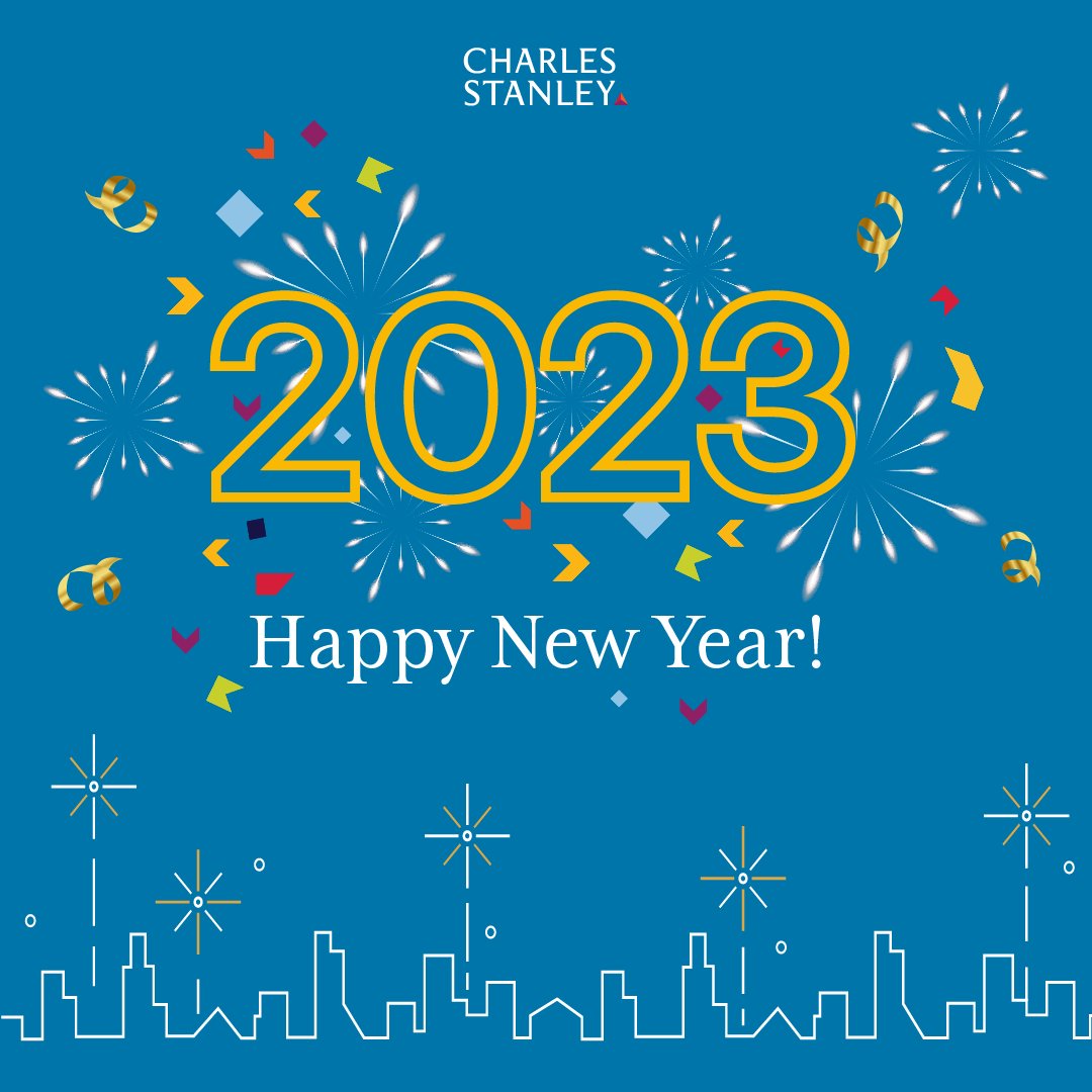 Happy New Year from all of us at Charles Stanley. Wishing you a happy and prosperous year ahead! 🎇