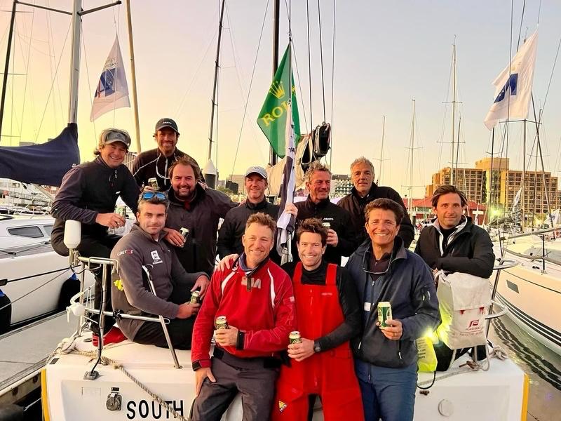 Philippe Eliès (@baiedemorlaix) on Twitter photo L'équipage français emmené par les trois frères Fournier Le Ray termine 3e en IRC3 de la Sydney - Hobart avec un certain Alexis Loison à la tactique sur South Brittany
<a href="/rshyr/">Rolex Sydney Hobart</a> <a href="/LOISONAlexis/">LOISONAlexis</a> L'équipage français emmené par les trois frères Fournier Le Ray termine 3e en IRC3 de la Sydney - Hobart avec un certain Alexis Loison à la tactique sur South Brittany
<a href="/rshyr/">Rolex Sydney Hobart</a> <a href="/LOISONAlexis/">LOISONAlexis</a>
