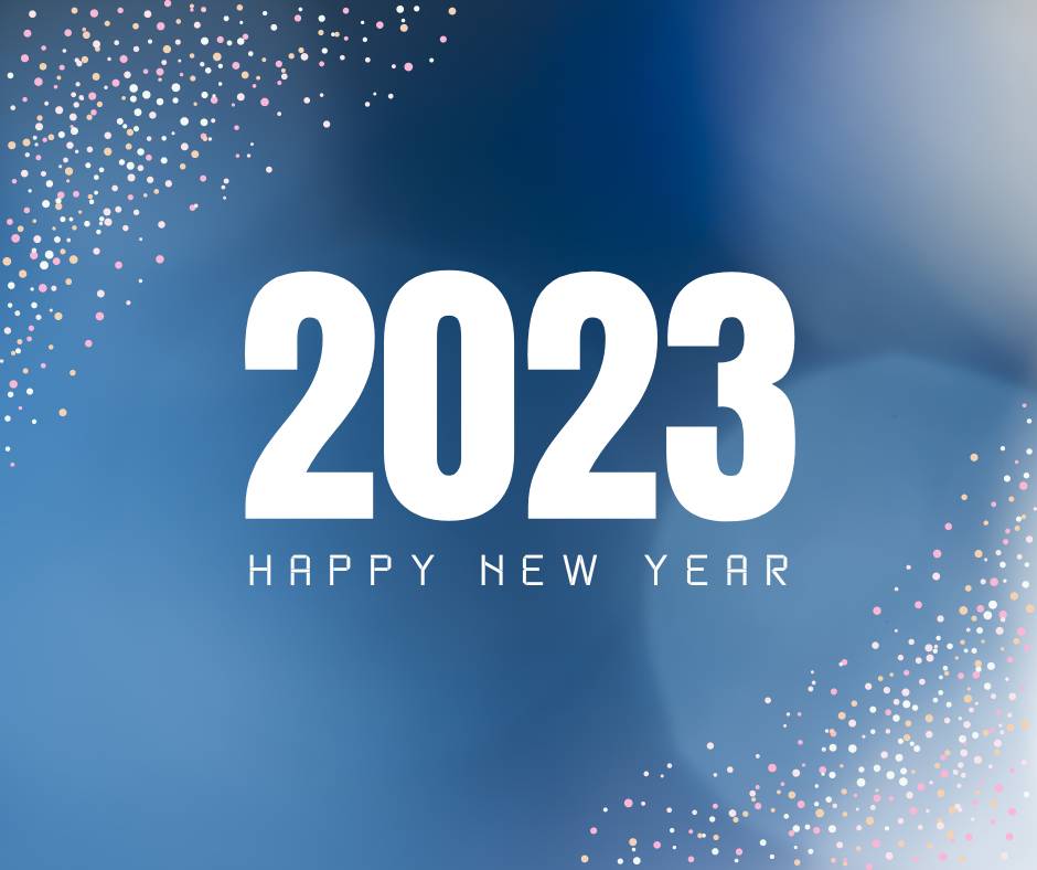 Wishing you a Happy New Year, with 2023 filled with peace and joy

"Therefore, if anyone is in Christ, the new creation has come: The old has gone, the new is here!" 2 Corinthians 5:16

#HappyNewYear #2023