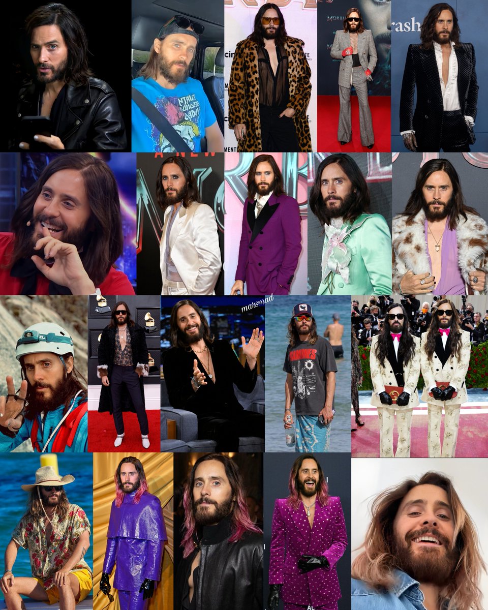 MarsMadMichelle's tweet photo. Happy New Year! I wish you all health and happiness, may all your dreams come true! Looking forward to a fabulous year with this fabulous man! 💖💖💖💖💖💖💖#JaredLeto https://t.co/FkMB2mUN6d