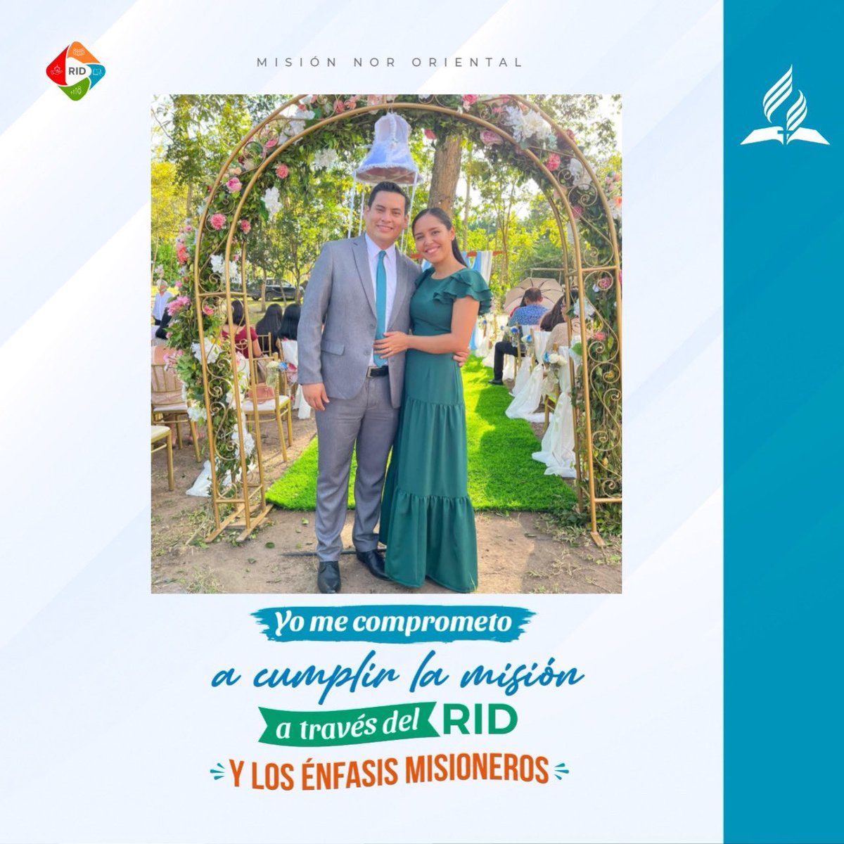 PrArlesPenha's tweet photo. Como familia “Peña Bazán” reafirmamos nuestro compromiso misionero y motivamos a cada uno de ustedes a vivir cada día #Reavivados #Involucrados y #Discipulando a otros hasta el encuentro con Jesús.👑🔥
#MisiónNorOriental🌴
#UnionPeruanaDelNorte🇵🇪 https://t.co/XAkIbonKkw