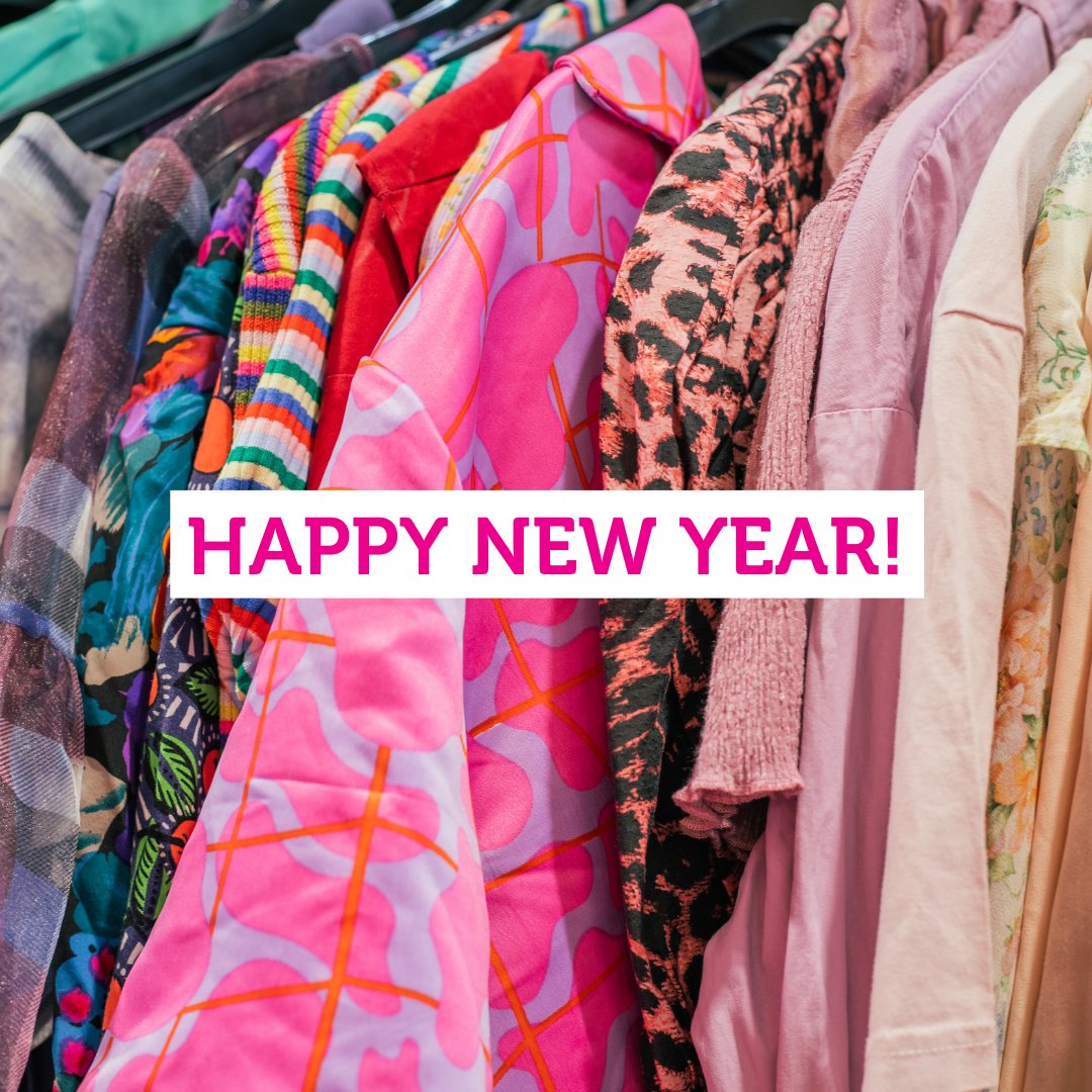 TRAID's tweet image. Happy new year to all our wonderful TRAID customers, donors and supporters! 😁🥰

We'll be back open tomorrow Monday 2nd January, we'll see you there!

#secondhandclothes #happynewyear #newyear #sustainable