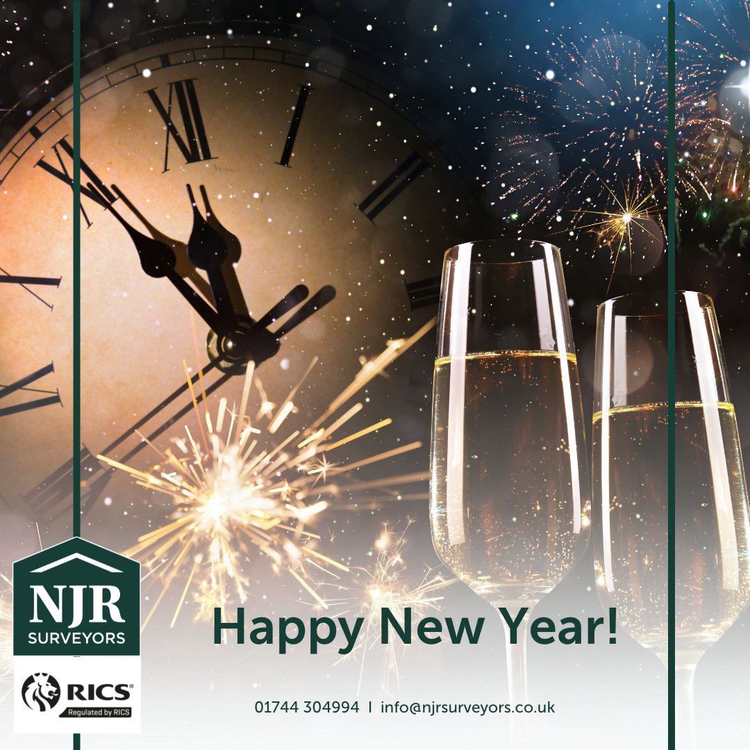 🍾🎉🥂HAPPY NEW YEAR from all at NJR Surveyors 🍾🎉🥂