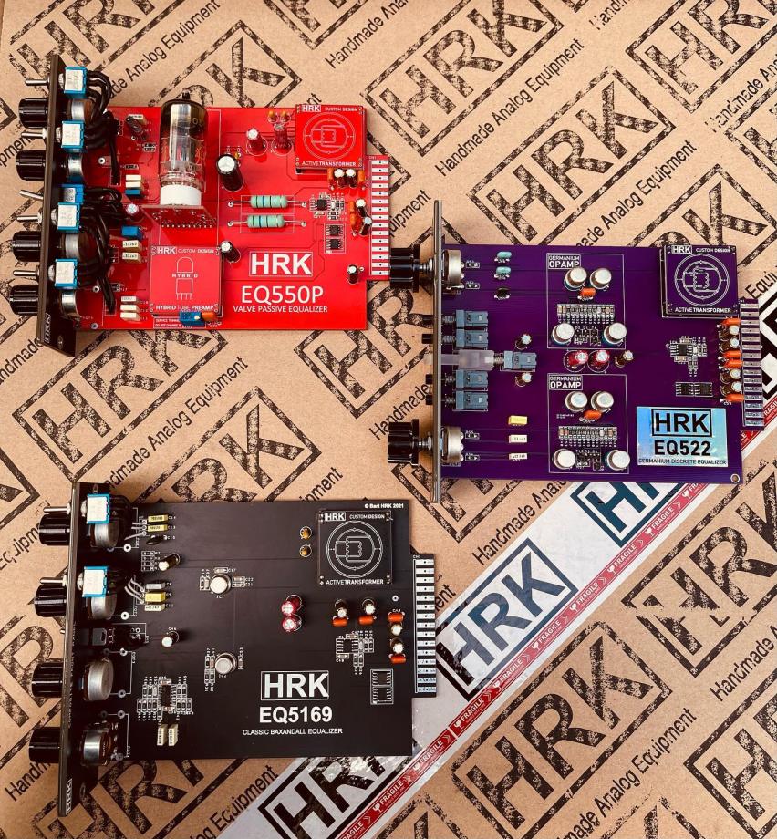 Our equalisers 😻 A next EQ just soon…🤫#barthrk
More info: hrkshop.eu 
and HRK User Group 🙌🏼