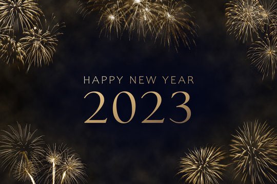 HNCearlyed's tweet photo. Happy New Year. I hope 2023 brings you good health and happiness https://t.co/pqVwB3kBN7