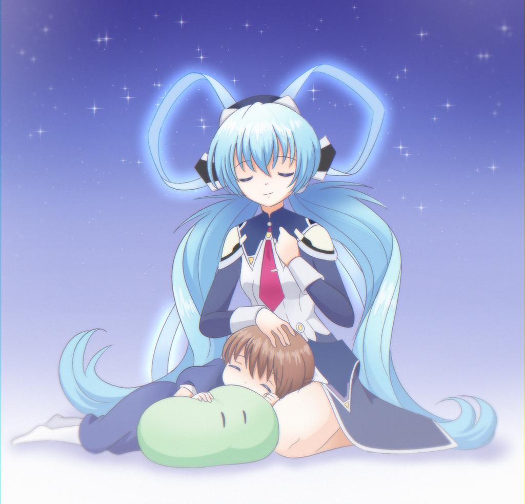 Flora_Andromeda's tweet image. The reverie of a little planet, the palm of a tiny hand 💫
#CLANNAD
#planetarian
#かぎなど