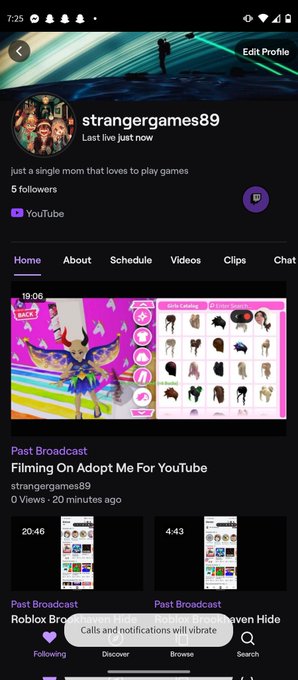 I'm live on Twitch, come hang out! Filming for YouTube. If you want to be in our video then follow me<a href="/tag/newprofilepic"class="tags"><span>#newprofilepic</span></a>