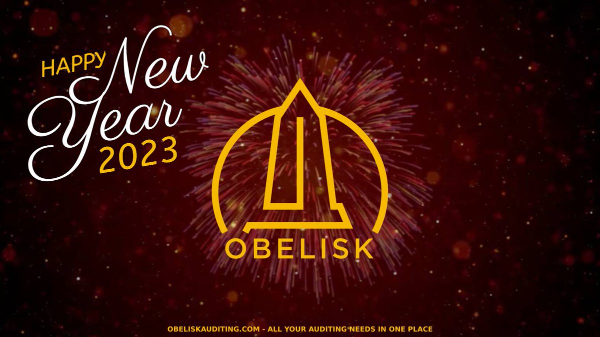 Obelisk wishes everyone a Happy New Year!