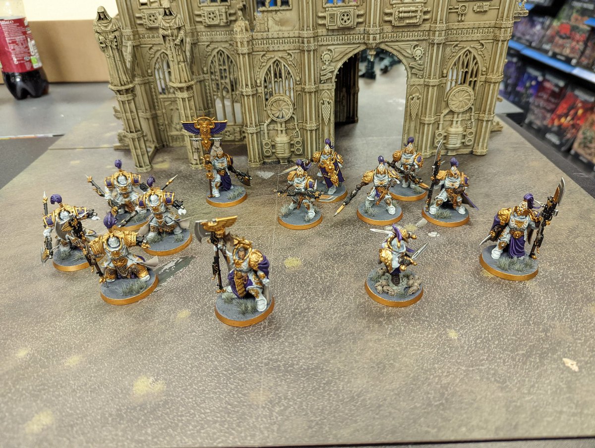 Cap10Noodle's tweet photo. @WarComTeam Love this army far too much I think https://t.co/GEs68e10Tm