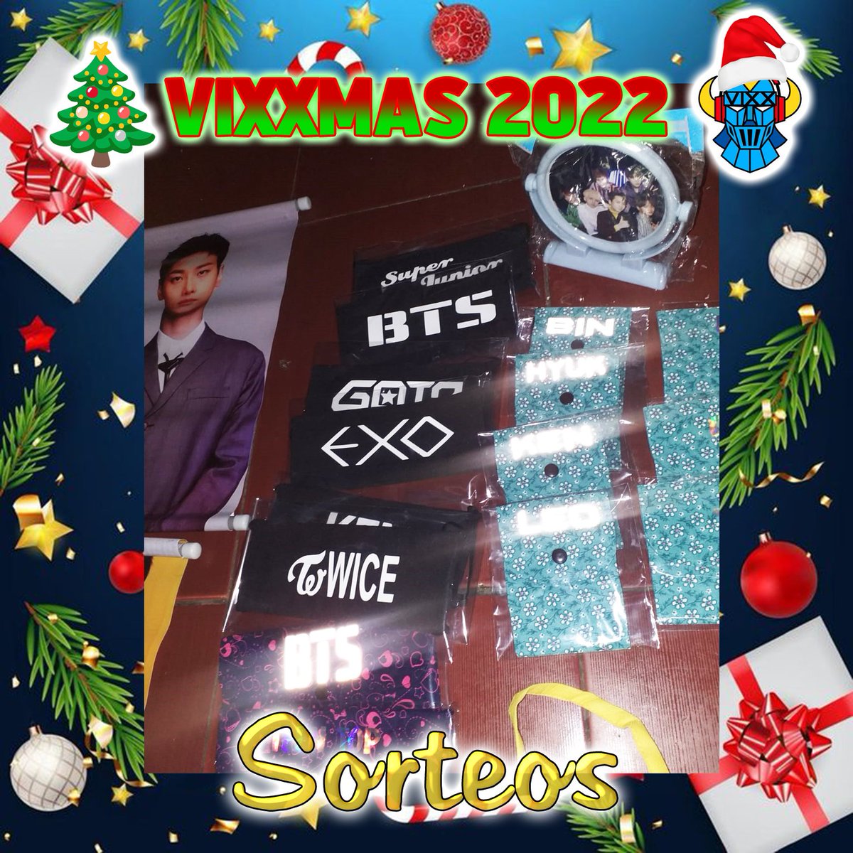 Starlight_Cbba's tweet photo. 🌟 #VIXX #빅스 🌟
💫 VIXX St☆rlight Cochabamba 💫
       🌟🔷🌟🔷🌟🔷🌟🔷🌟

💎 GRAN MINIPROYECCION 💎
   🎄👑 VIXXMAS 2022 👑🎅🏻

Fotos del Evento https://t.co/PfzXI6egn9