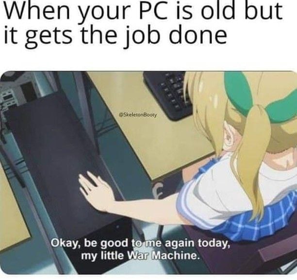 Gin_san98's tweet photo. My little War Machine

#pc_master_race #anime #meme https://t.co/QyP0LW3clf