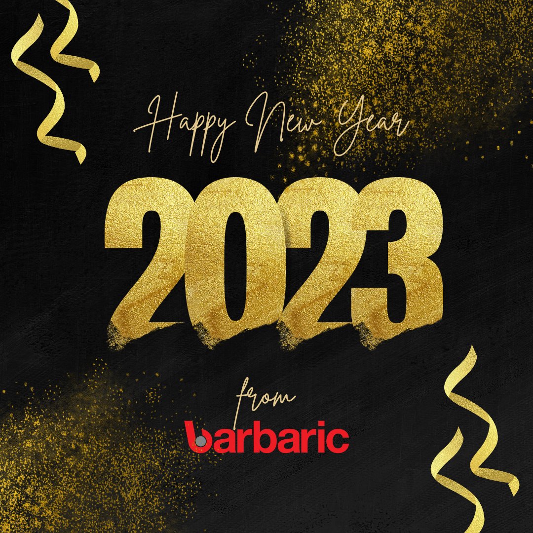 Wishing you a happy and healthy 2023! 🍾🥂

#barbaricgmbh #ideasthatmove #happynewyear