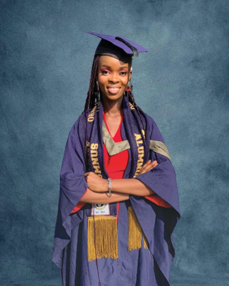 greatlady_chris's tweet photo. Grateful heart 
All I can say is THANK YOU LORD

-The Best Graduating Student with the highest CGPA in the Bachelor of Agriculture Degree Programme

-The Best Graduating Student, Department of Crop Production and Protection.
I'm grateful to God for  the gift of men.
 #OAUTwitter https://t.co/59tTEHbFJL