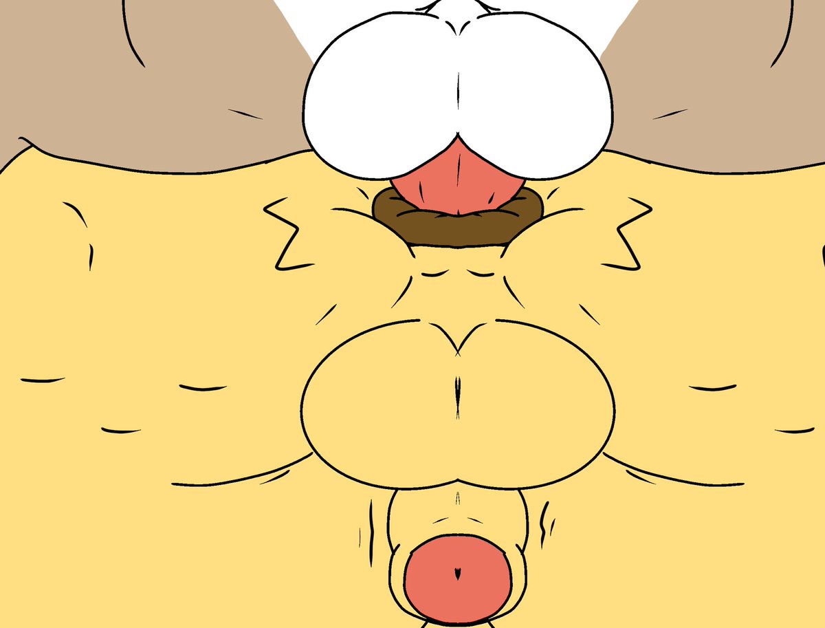 100acreW's tweet photo. Wendell Stuck~ 
Rabbit’s getting nice and snug in Wendell’s “borrow”~ #wendellthepooh #bear #rabbit #furryart #gay #gropingass #ass #anus #balls #taint #blush #perv #licking #spreadingass #thicc #bondage #stuck #nsfwart https://t.co/J1vylG3Hwv