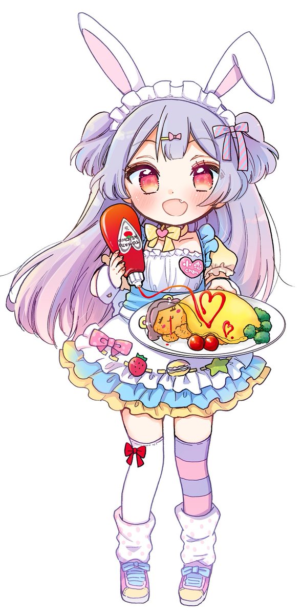「うさぎ耳つけてる小恋、ちゃんと健全なのもいたわ素敵な1年になりますように〜ꕤℍ�」|柚木涼太💘3/16おねしょ9巻ココピュア1巻のイラスト