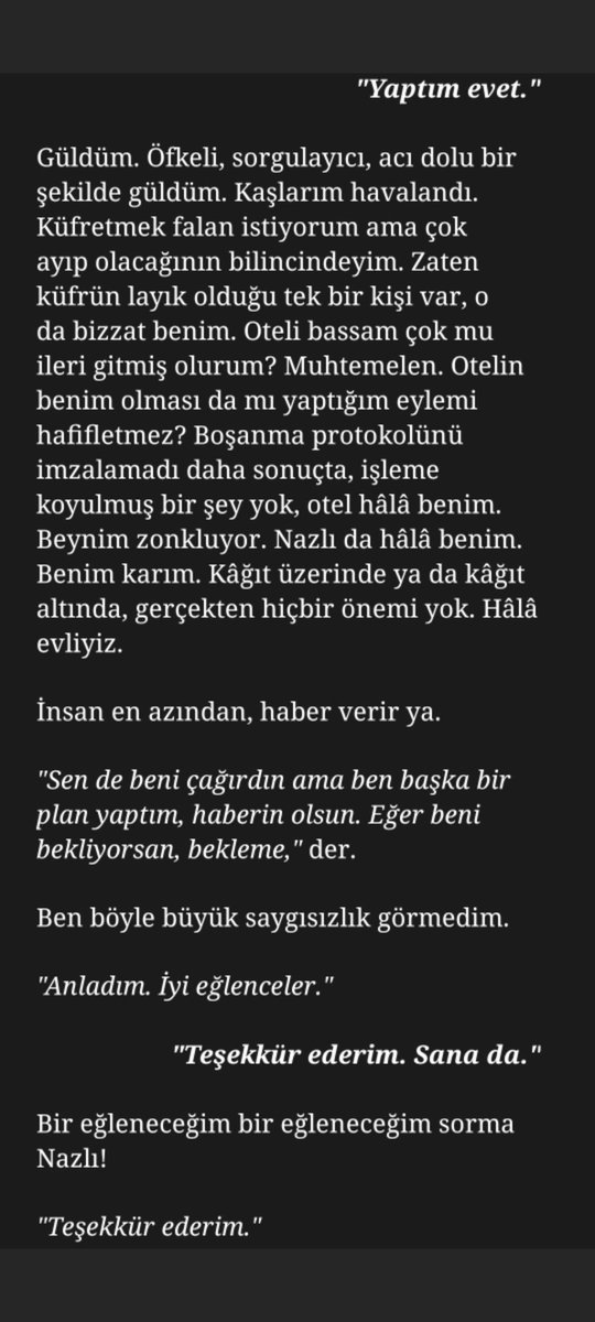 Kari Koca olduğumuzu unutalim dedim
N.A.K
Bir tek onu unutmayalım dedi yalvarır gibi
B.K
#MaçaKızı8