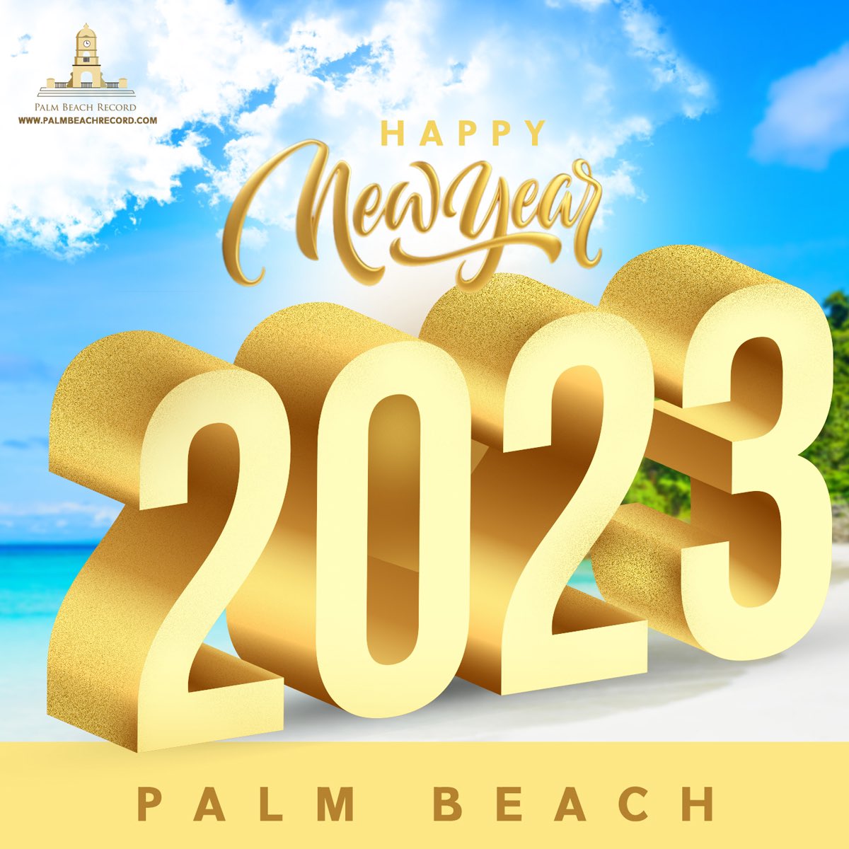 PalmBeachRecord's tweet photo. Wishing you all peace and happiness in the upcoming year #palmbeach https://t.co/nAWXOQgiMo