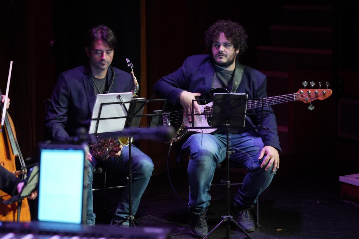 HAPPY NEW YEAR with some pics from our last concert directed by our great music director #MicheleCatania at the last edition of <a href="/marcello_iff/">MARCELLO italian film festival</a> 🎉🎉🎉 #NewYear #NewYear2023 #Birmingham #ItalyinUk #italianconcert <a href="/filmhubmidlands/">Film Hub Midlands</a> <a href="/mac_birmingham/">Midlands Arts Centre (MAC)</a>