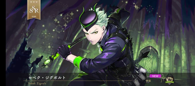 SSR確定はおセべでした持ってなかったから嬉しい 