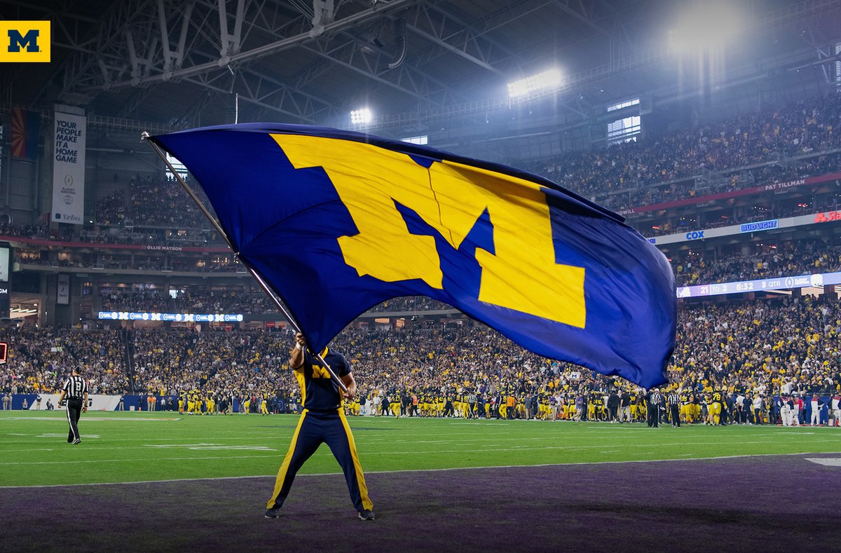 Most wins in program history. 
Big Ten Champions. 
Forever proud of our Wolverines. 

#GoBlue