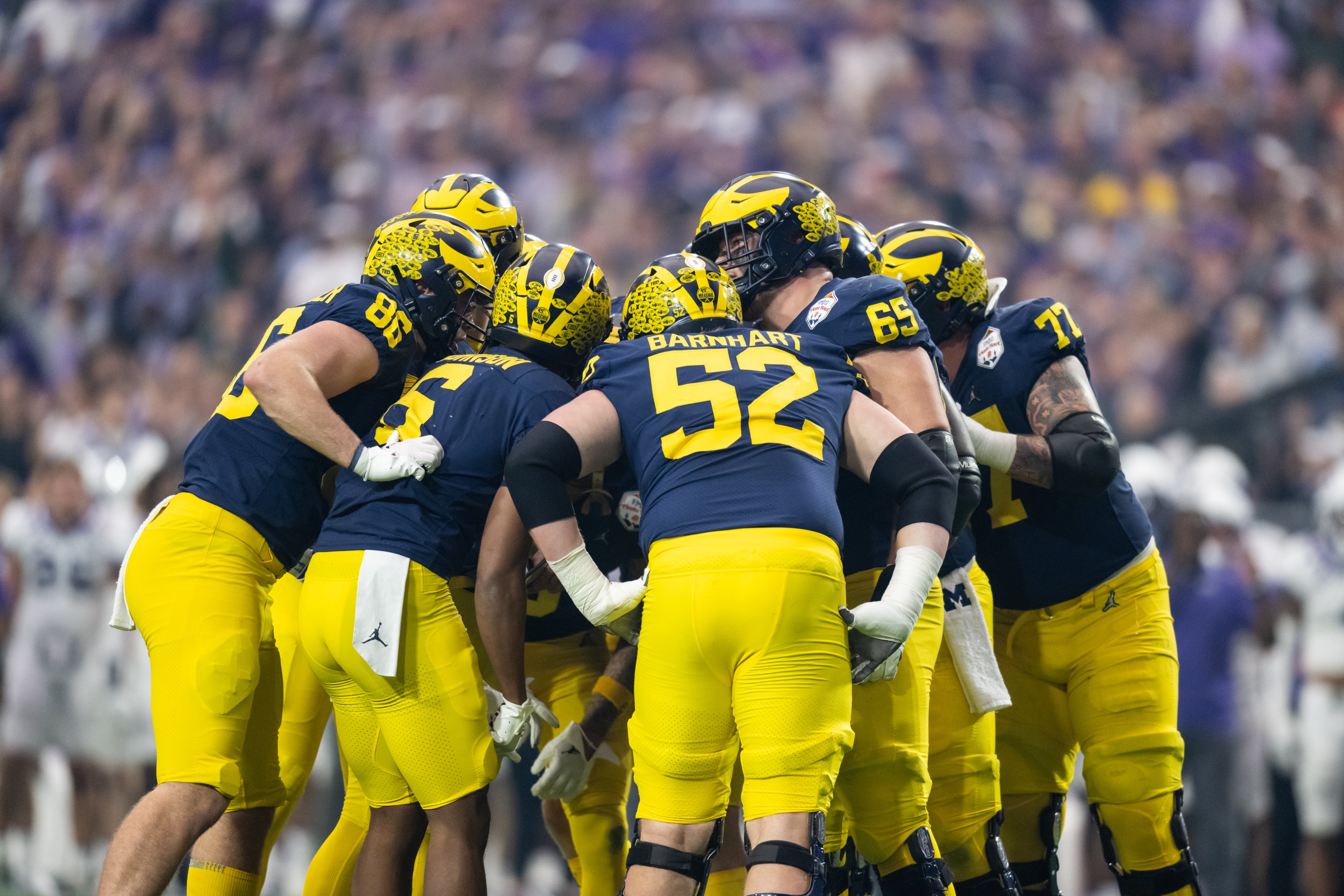Michigan Football on X: "Our journey this season comes up just short, but  there's a lot to be proud of with this group and what they accomplished all  year. Forever, #GoBlue https://t.co/RsgMoohIZb" /